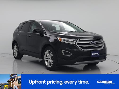 Black 2018 Ford Edge Titanium