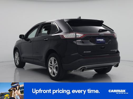 Black 2018 Ford Edge Titanium
