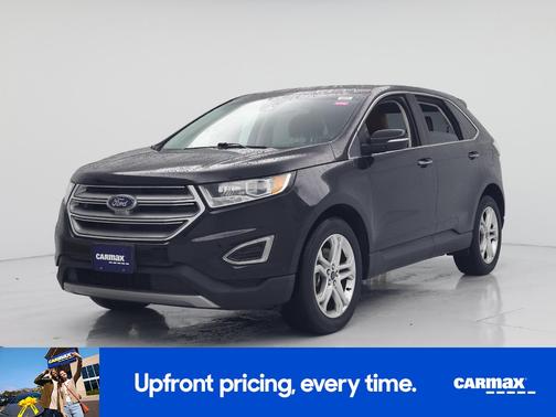 Black 2018 Ford Edge Titanium