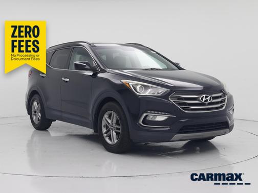 Black 2017 Hyundai Santa Fe Sport