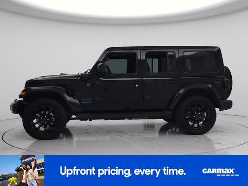 Black 2025 Jeep Wrangler 4xe Sahara