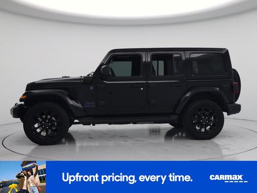 Black 2025 Jeep Wrangler 4xe Sahara