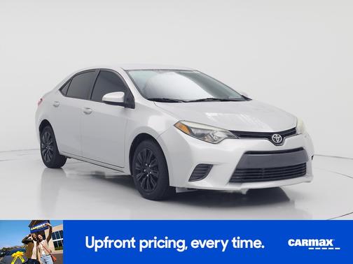 Silver 2016 Toyota Corolla LE