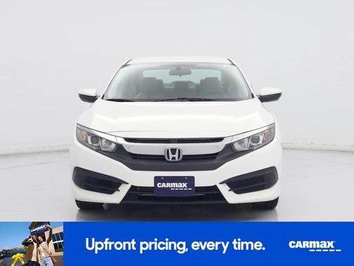 White 2017 Honda Civic LX