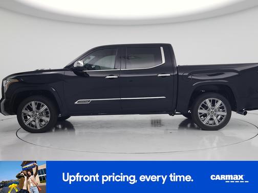 Black 2024 Toyota Tundra Hybrid Capstone