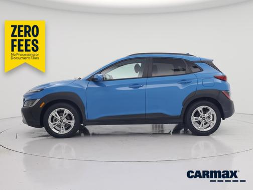 Blue 2022 Hyundai KONA SEL