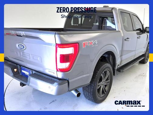 Gray 2022 Ford F-150 Lariat