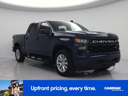 Blue 2022 Chevrolet Silverado 1500 Custom