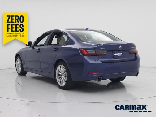Blue 2023 BMW 330 XI