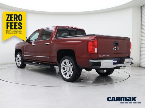 Burgundy 2016 Chevrolet Silverado 1500 LTZ