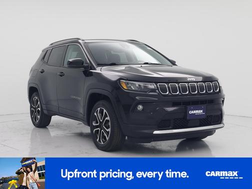 Black 2022 Jeep Compass Limited