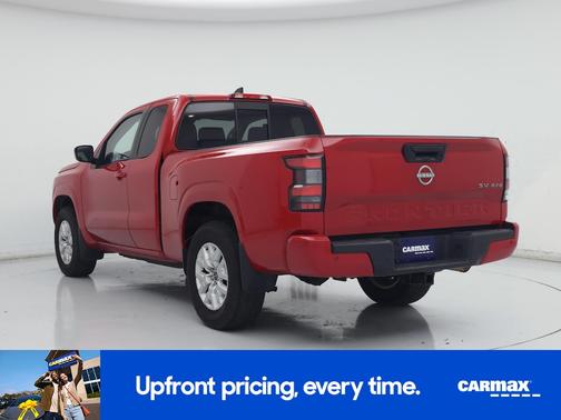 Red 2022 Nissan Frontier SV