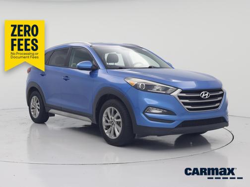 Blue 2018 Hyundai TUCSON SEL