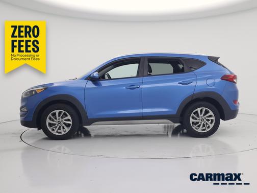 Blue 2018 Hyundai TUCSON SEL