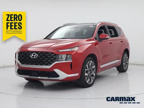 Red 2023 Hyundai SANTA FE Calligraphy
