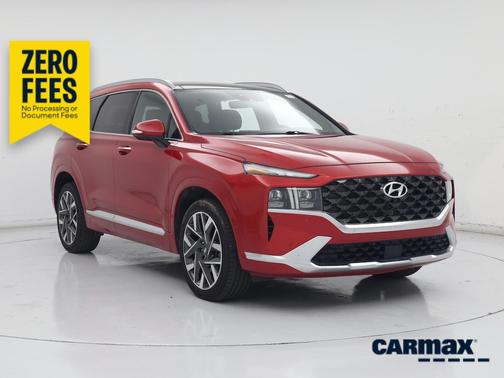 Red 2023 Hyundai SANTA FE Calligraphy