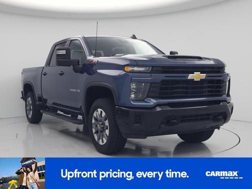 Blue 2024 Chevrolet Silverado 2500 Custom