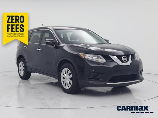 Black 2015 Nissan Rogue S
