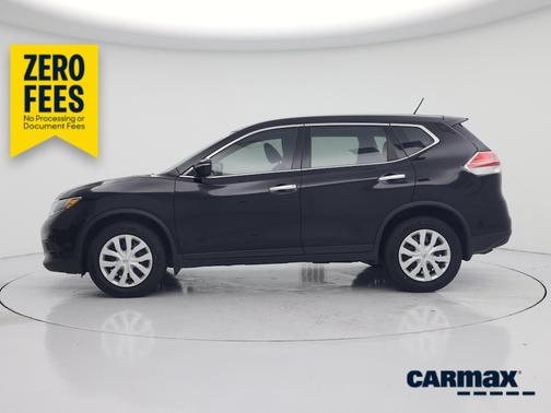 Black 2015 Nissan Rogue S