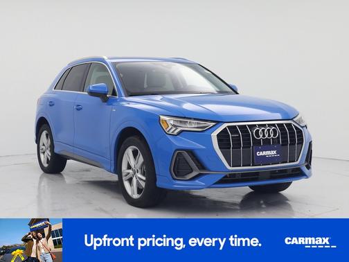 Blue 2023 Audi Q3 S-Line Premium