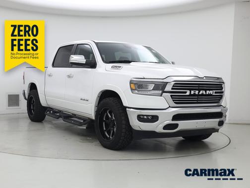 White 2022 RAM 1500 Laramie