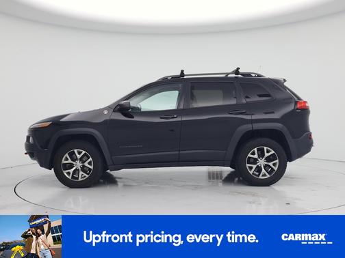 Black 2014 Jeep Cherokee Trailhawk