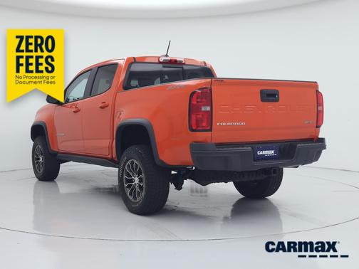 Orange 2021 Chevrolet Colorado ZR2
