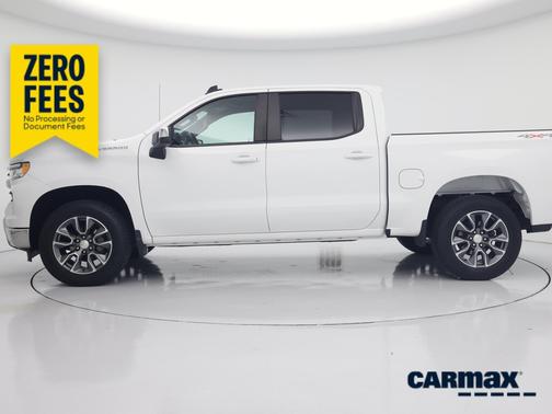 White 2023 Chevrolet Silverado 1500 LT