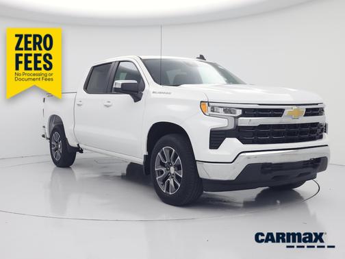 White 2023 Chevrolet Silverado 1500 LT