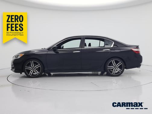 Black 2017 Honda Accord Sport