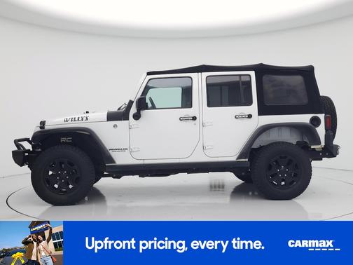 White 2016 Jeep Wrangler Unlimited Willys Wheeler