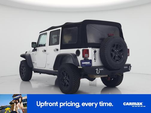 White 2016 Jeep Wrangler Unlimited Willys Wheeler