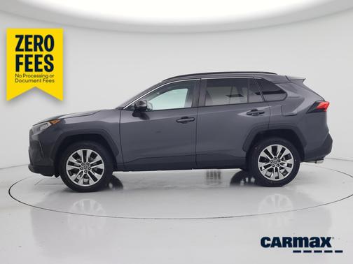Gray 2019 Toyota RAV4 XLE Premium