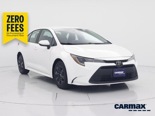 White 2023 Toyota Corolla LE