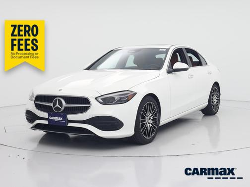 White 2023 Mercedes-Benz C-Class
