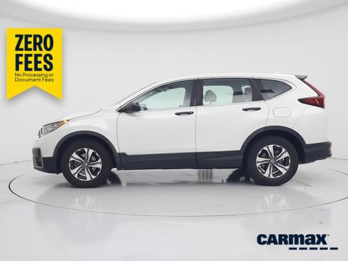 White 2020 Honda CR-V LX