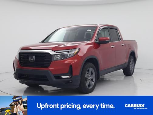 Red 2023 Honda Ridgeline RTL-E