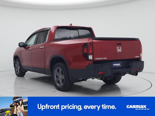 Red 2023 Honda Ridgeline RTL-E