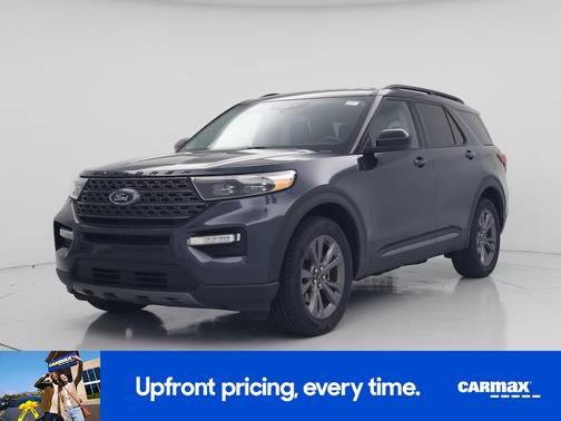 Blue 2023 Ford Explorer XLT