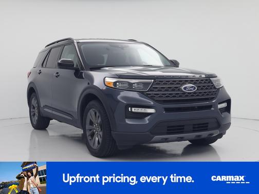 Blue 2023 Ford Explorer XLT