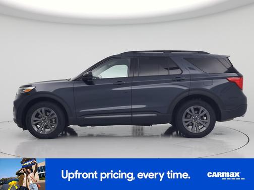 Blue 2023 Ford Explorer XLT