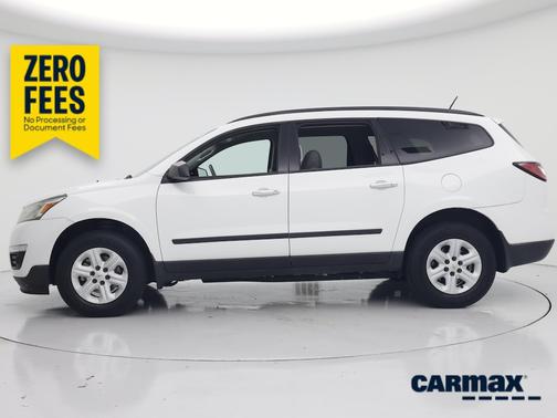 White 2017 Chevrolet Traverse LS