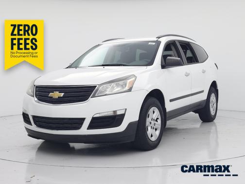 White 2017 Chevrolet Traverse LS