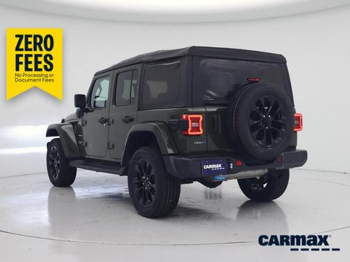 Green 2023 Jeep Wrangler 4xe Unlimited Sahara