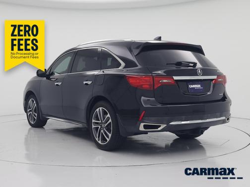 Black 2017 Acura MDX Advance