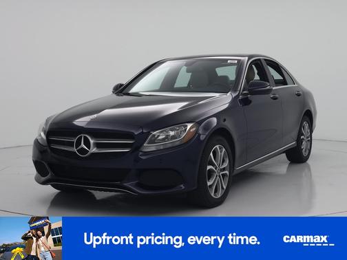 Blue 2018 Mercedes-Benz C-Class