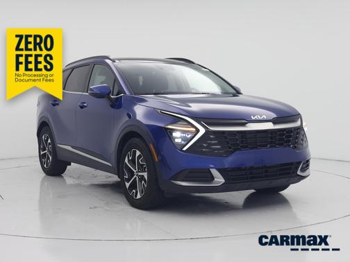 Blue 2025 Kia Sportage EX