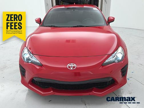 Red 2017 Toyota 86