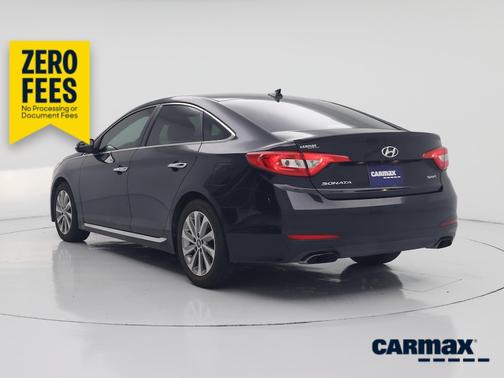 Black 2017 Hyundai SONATA Sport