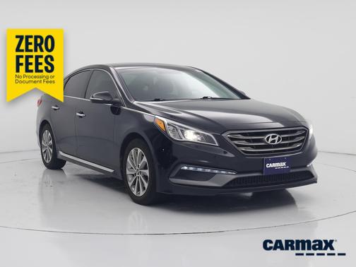 Black 2017 Hyundai SONATA Sport